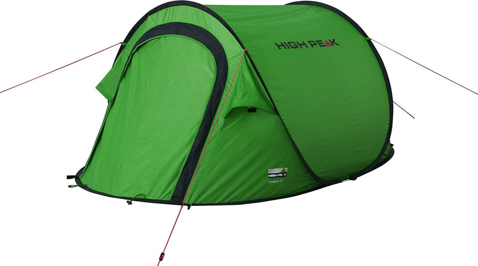 High peak Pop-up tent Vision 2-persoons 235 x 140 x 100 cm groen
