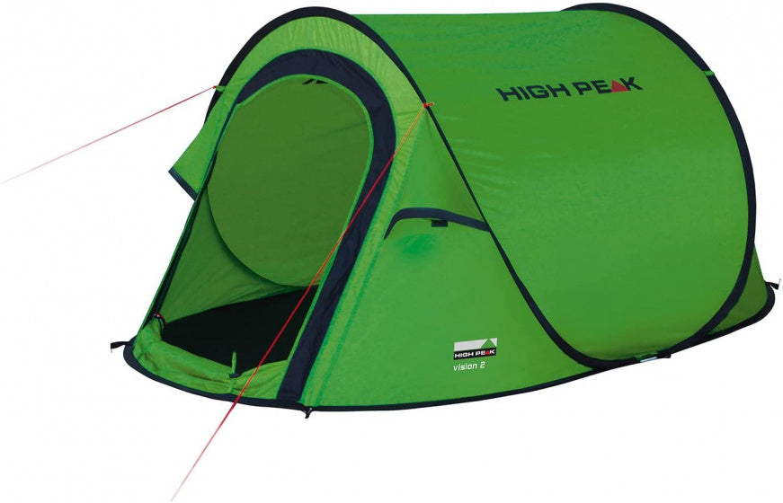 High peak Pop-up tent Vision 2-persoons 235 x 140 x 100 cm groen