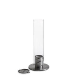 Höfats Spin 120 sfeerlantaarn RVS 23 x 54 cm zilver