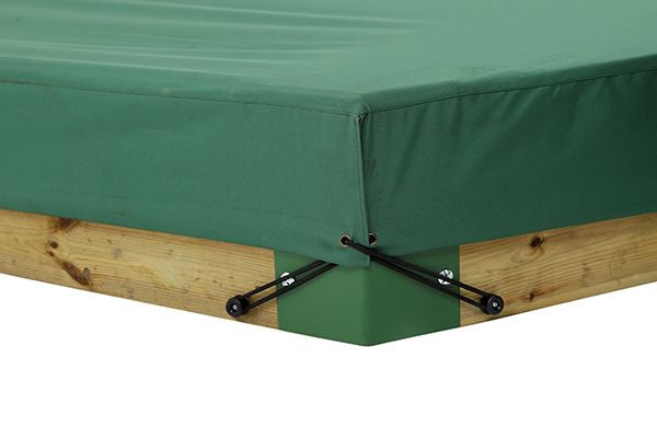 Hörby bruk Afdekhoes voor zandbak 210 cm polyester groen