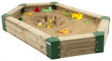 Hörby bruk Zandbak 210 x 120 x 25 cm hout naturel