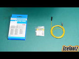Icetoolz kabelgeleider set met magneet voor intern doorvoeren