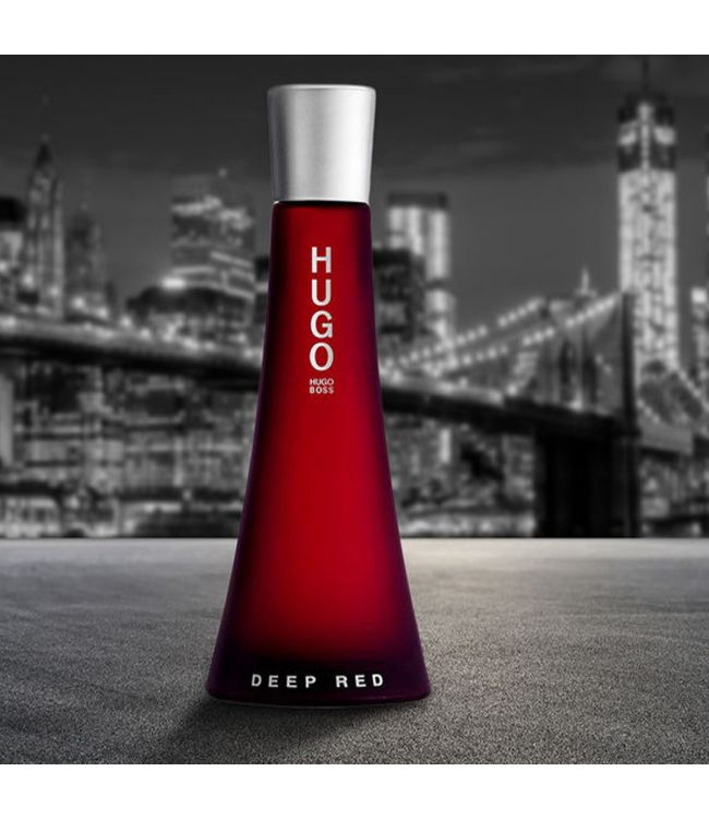 Hugo boss eau de parfum spray deep red 50ml dames