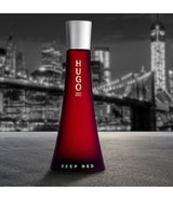 Hugo boss eau de parfum spray deep red 90ml dames