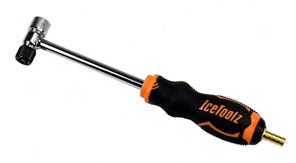 Icetoolz (buzaglo) icetoolz pomp compressorhandvat + slangkoppeling, a912