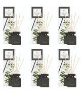 Ipuro 6 stuks geurdiffuser black bamboo 100 ml