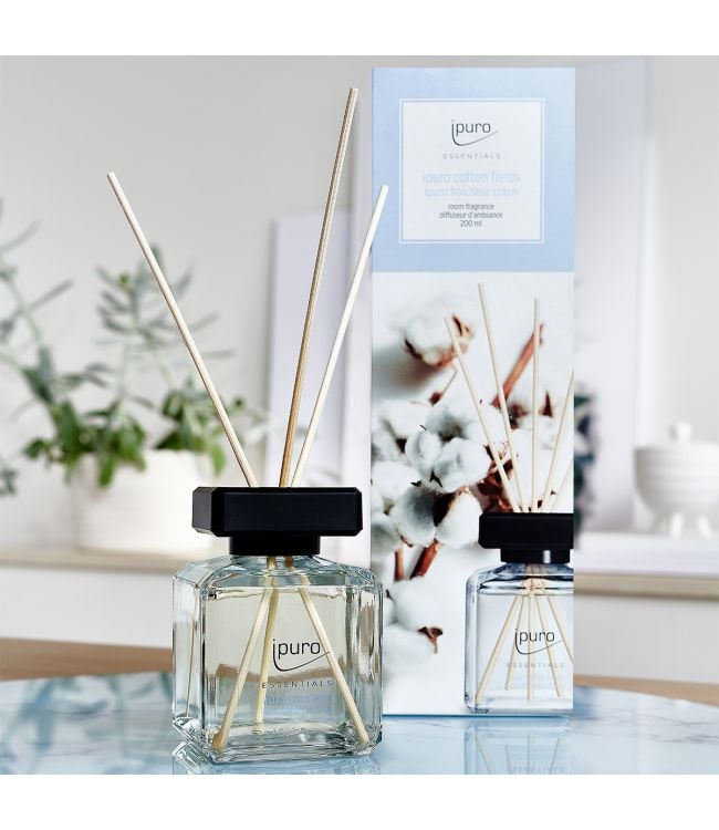 Ipuro geurdiffuser katoenvelden 200 ml