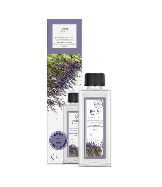 Ipuro geurdiffuser navulling lavender touch 200ml