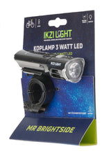 IKZI-Light koplamp Alu LED Mr. Brightside Hi-Tech batt.