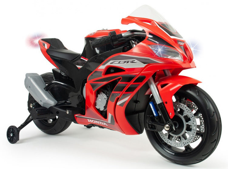 Injusa CBR elektrische kindermotor 12V rood