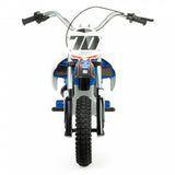 Injusa X-Trene Blue Fighter elektrische kindermotorfiets blauw