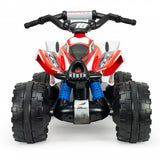 Injusa ATV elektrische kinderquad 12V rood wit