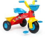Injusa Mickey Mouse Trico Max driewieler Jongens Rood Geel