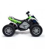 Injusa Elektrische kinderquad Rage 24V groen wit