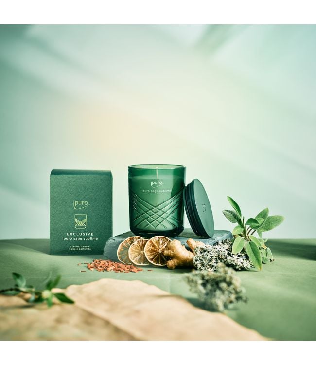 Ipuro geurkaars salie subliem 270gr