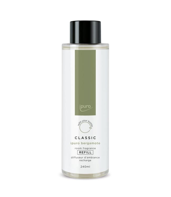 Ipuro geurdiffuser navulling bergamote 240ml