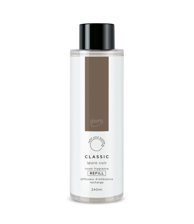 Ipuro geurdiffuser navulling cuir 240ml