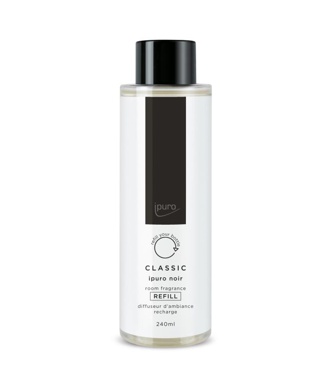 Ipuro geurverspreider navulling noir 240ml