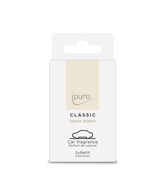 Ipuro car line blanc navulling 2 x 9gr