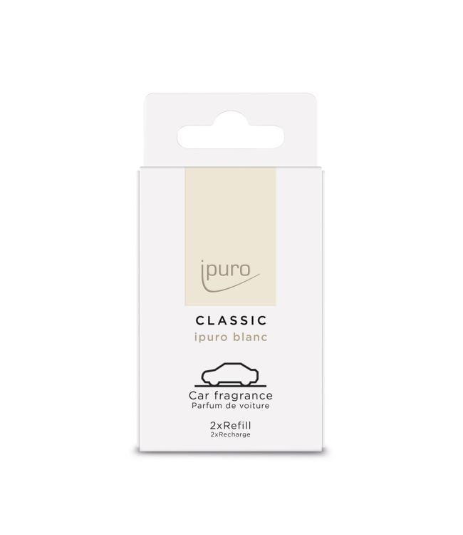 Ipuro car line blanc navulling 2 x 9gr
