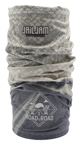 Jail jam Nekwarmer Tube polyester elastaan lichtbruin maat one-size