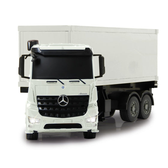 Jamara RC Mercedes-Benz Arocs containertruck 2,4 Ghz wit 1:20