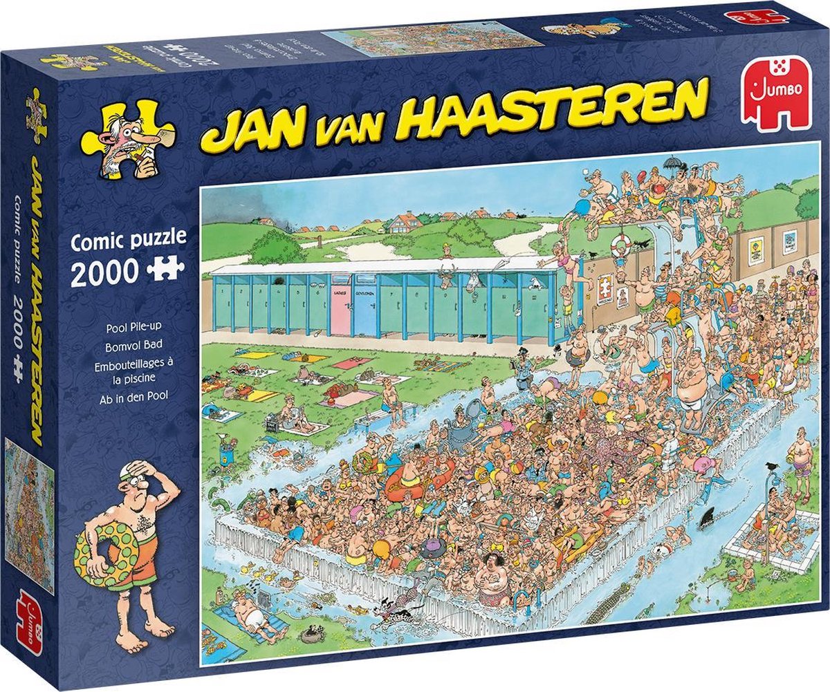 Jan van Haasteren Legpuzzel - Bomvol Bad, 2000st.
