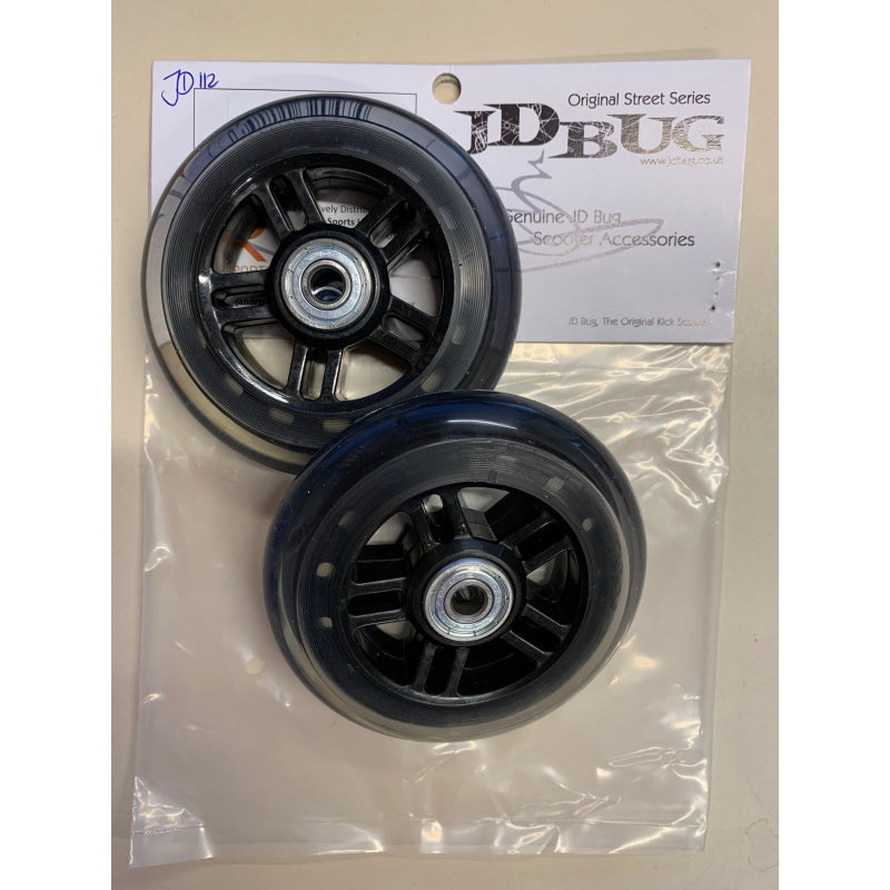 jd bug wielset 100 mm zwart voor originele straat