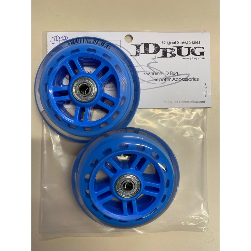 jd bug wielset 100 mm blauw voor originele straat