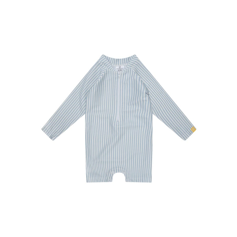 Blue stripes | blauw wit uv zwempak jongens