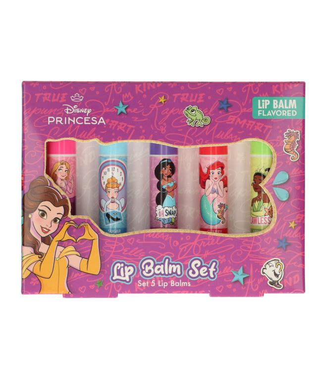 Princesa disney lipbalm set 5st.