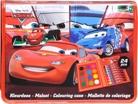 Deltas cars mini kleurdoos 24-delig