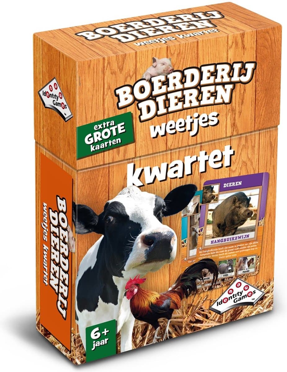 Boosterbox identity games boerderij dieren weetjes kwartet 02265