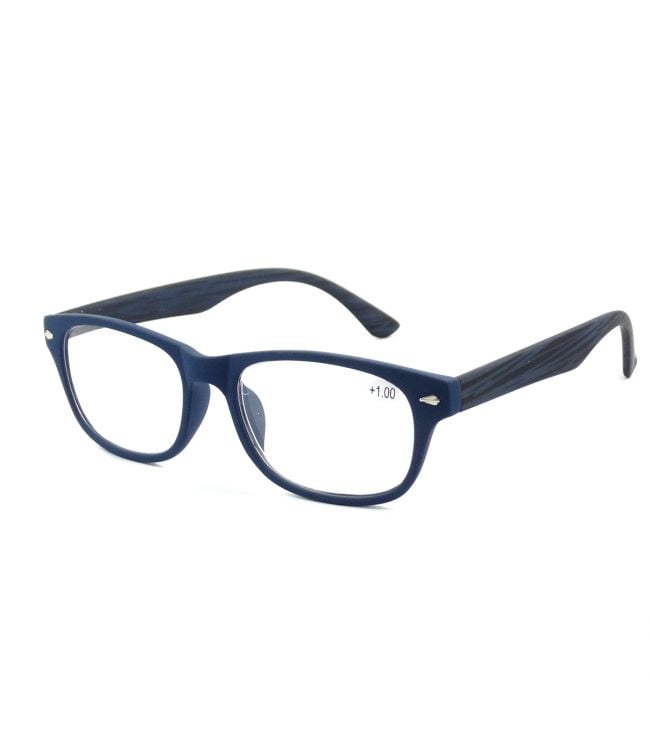 Spectrum leesbril blauw zwart vierkant 1.00