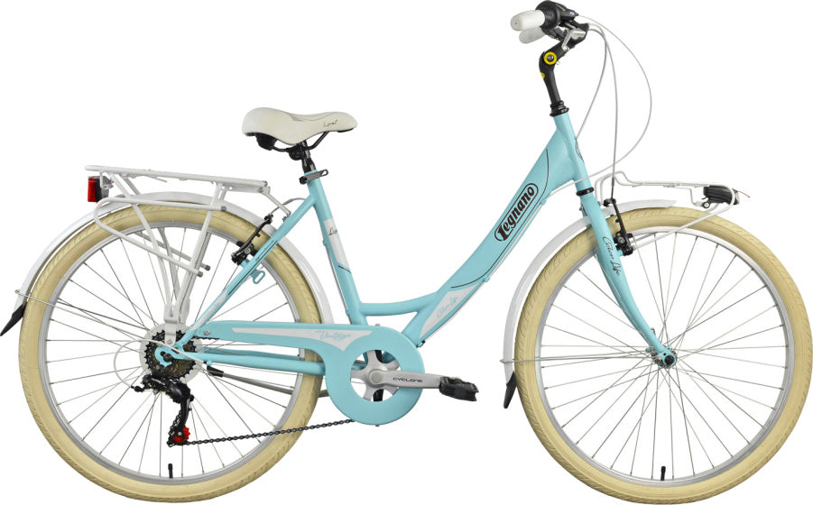 Legnano Picadilly 43 cm 6 sp licht blauw
