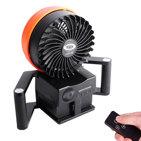 Lensgo draagbare windmachine typhoon 1