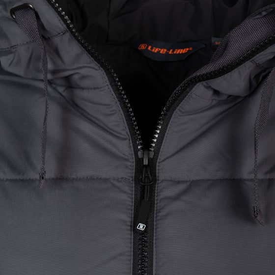 Life line Howitt Fake Down Parka dames grijs maat XXL