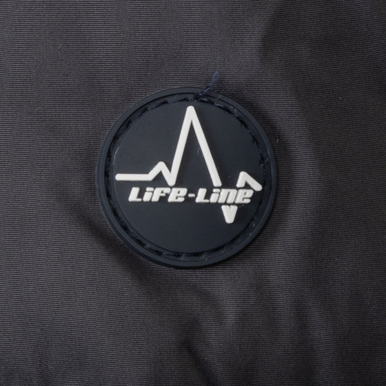 Life line Howitt Fake Down Parka dames grijs maat 3XL