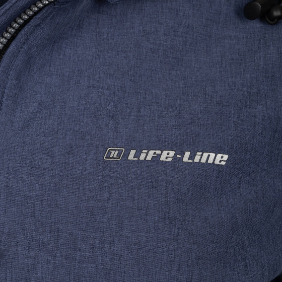 Life line Kya softshell parka dames donkerblauw maat 4XL
