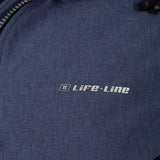 Life line Kya softshell parka dames donkerblauw maat 4XL