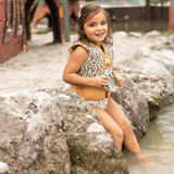 Safari chique | beige zwemvest 2-3 jaar