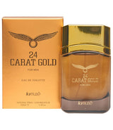 Lamusê lamuse eau de toilette spray heren 24 carat gold 100ml