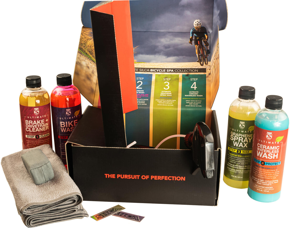 Silca bike care box set spa kit