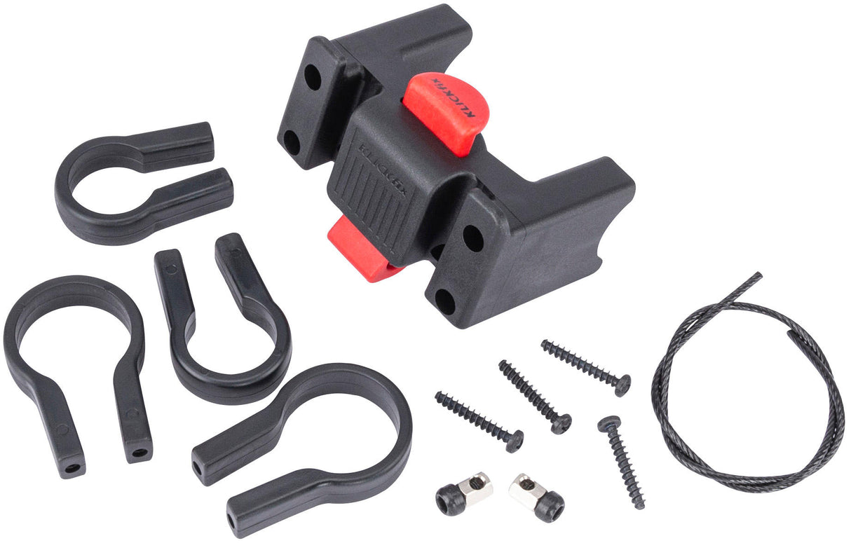 Newlooxs NewLooxs stuurhouder KlickFix Ø22-26+Ø31,8mm klemmen zwart