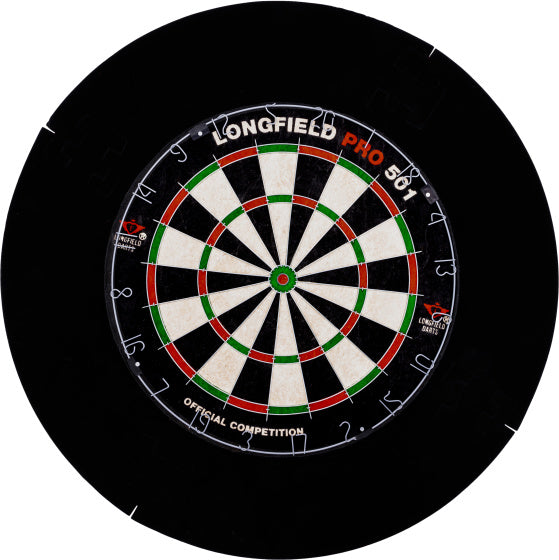 Longfield darts Dartbord Omranding voor Muurbescherming 4-delig