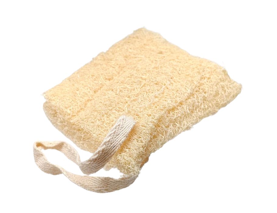 Ecoluba loofah spons met lus