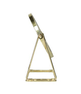 Lsp spiegels spiegel op frame voet goud 22cm 3x vergroot