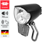 Koplamp Dynamo Max Sensor 70 Lux OEM