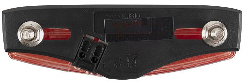 M-Wave Helios Achterlicht USB Accu Led Rood