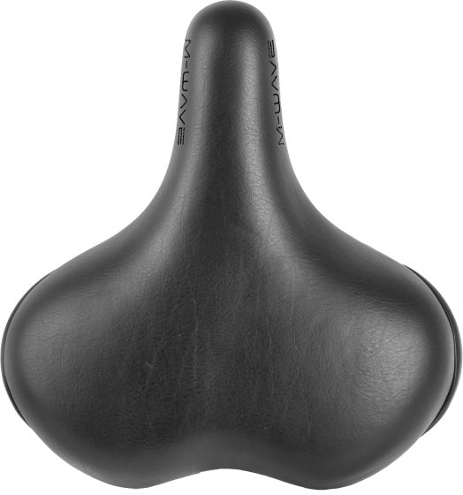 M-Wave Elast XXL City zadel unisex zwart